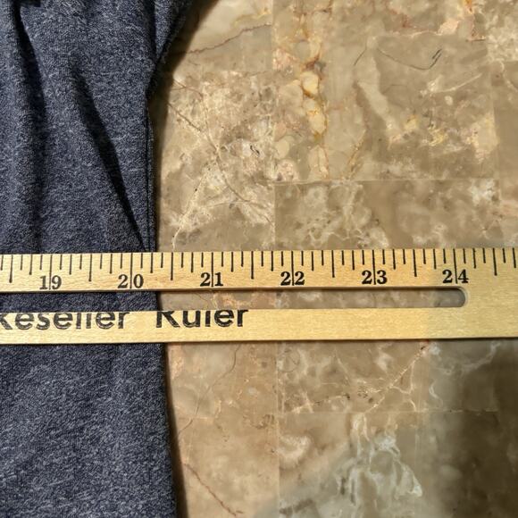 John Varvatos Shirt Mens Large Blue Henley Long Sleeve Snap Soft Preppy - Picture 3 of 8